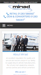 Mobile Screenshot of miriad-products.com